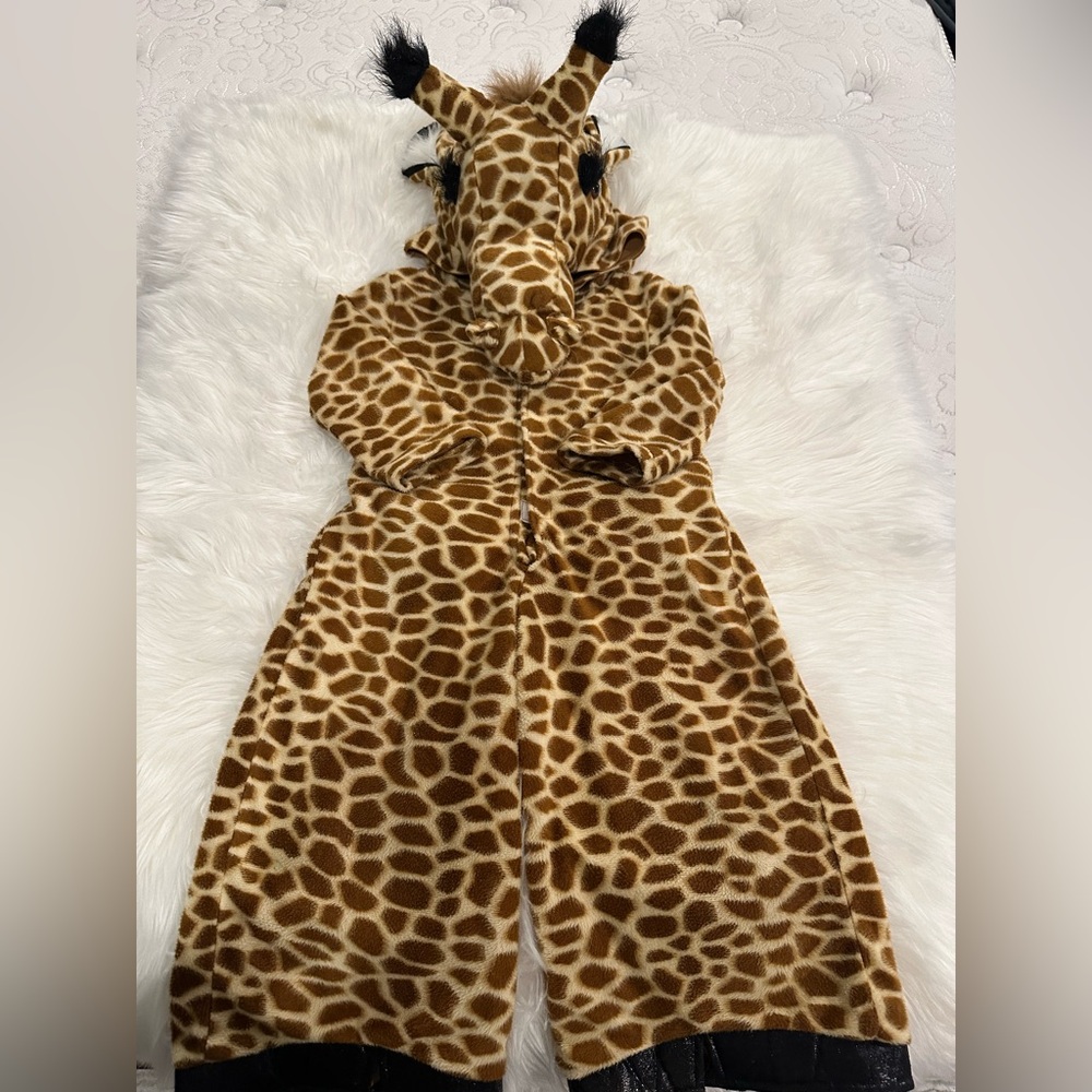 Toddler Fleece Giraffe Costume